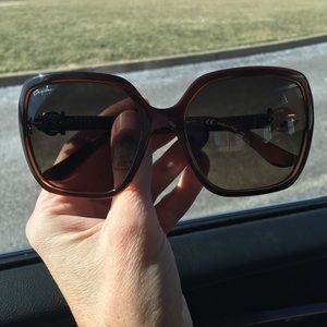 Ferragamo oversized sunglasses